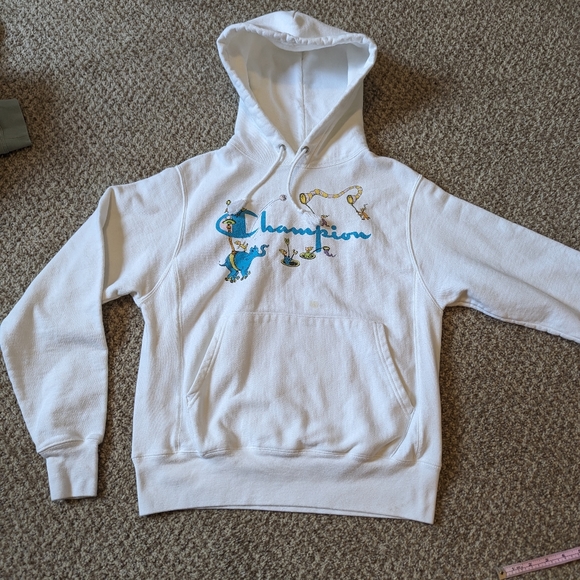 Champion Dr. Seuss Oh the Places You'll Go Reverse Weave Hooded Sweatshirt - Picture 2 of 15